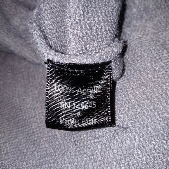 Sweater Poncho Gray XL - Picture 4 of 4